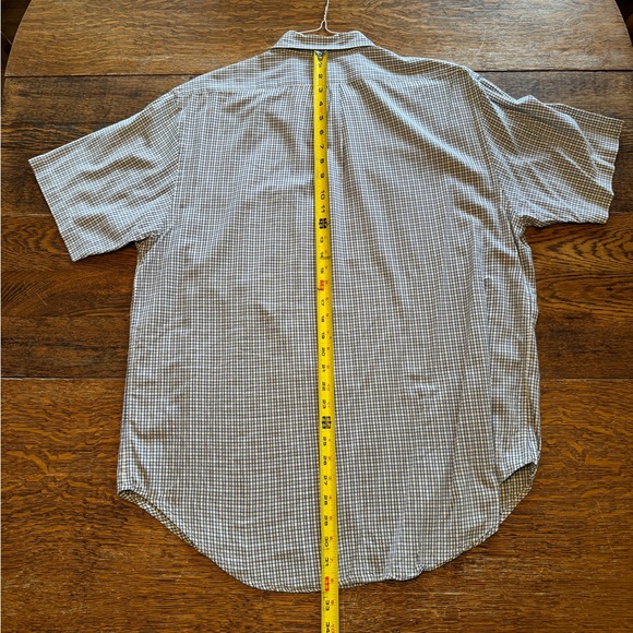 Ralph Lauren Polo Jeans Co. Short Sleeve Button Down Plaid Shirt size XL - Picture 6 of 6